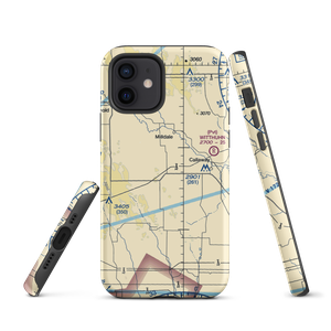 Paul Ridder Ranch Airport (1NE1) VFR Sectional  Tough iPhone Case