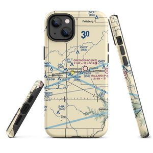 Paul Windle Municipal Airport (8K7) VFR Sectional  Tough iPhone Case