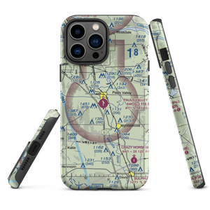 Pauls Valley General Hospital Heliport (05M) VFR Sectional  Tough iPhone Case