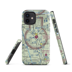 Pauls Valley Municipal Airport (PVJ) VFR Sectional  Tough iPhone Case