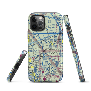 Pavlat Airport (3TS7) VFR Sectional  Tough iPhone Case