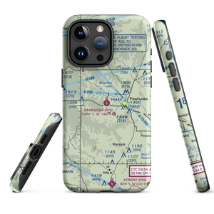 Pawhuska Municipal Airport (H76) VFR Sectional  Tough iPhone Case