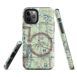 Pawnee Municipal Airport (H97) VFR Sectional  Tough iPhone Case