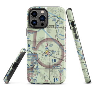 Pawnee Municipal Airport (H97) VFR Sectional  Tough iPhone Case