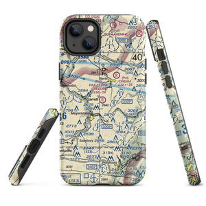 Pax-Terra Caelum Airport (58PA) VFR Sectional  Tough iPhone Case