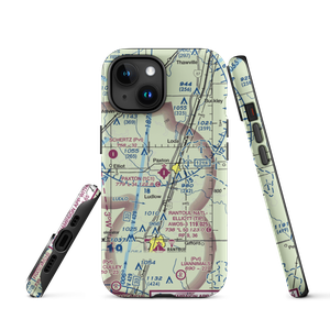 Paxton Airport (1C1) VFR Sectional  Tough iPhone Case