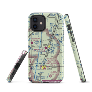 Paxton Airport (1C1) VFR Sectional  Tough iPhone Case