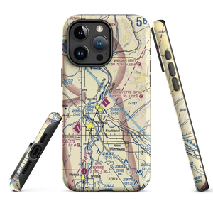 Payette Municipal Airport (S75) VFR Sectional  Tough iPhone Case