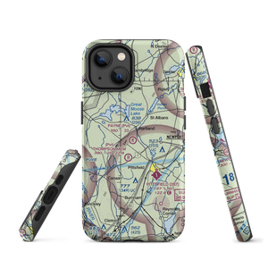 Payne Field (ME47) VFR Sectional  Tough iPhone Case