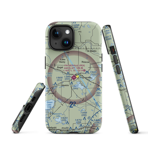 Paynesville Municipal Airport (PEX) VFR Sectional  Tough iPhone Case