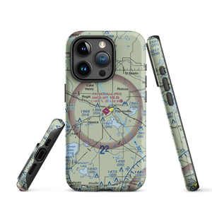 Paynesville Municipal Airport (PEX) VFR Sectional  Tough iPhone Case