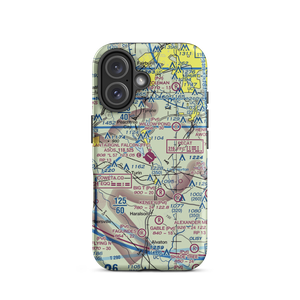 Peachtree City Falcon Field (FFC) VFR Sectional  Tough iPhone Case