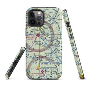 Peacock Farms Airport (64IN) VFR Sectional  Tough iPhone Case