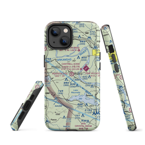 Pearson Field (AR13) VFR Sectional  Tough iPhone Case