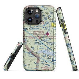 Pearson Field (AR13) VFR Sectional  Tough iPhone Case