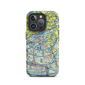 Peaslees Airstrip (NJ25) VFR Sectional  Tough iPhone Case