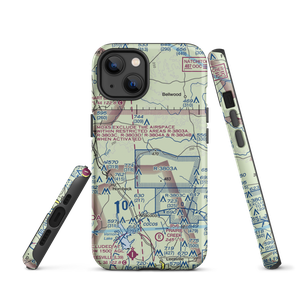 Peason Landing Strip (AWC) VFR Sectional  Tough iPhone Case