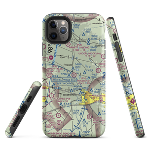 Peaster 01 Airport (XS53) VFR Sectional  Tough iPhone Case