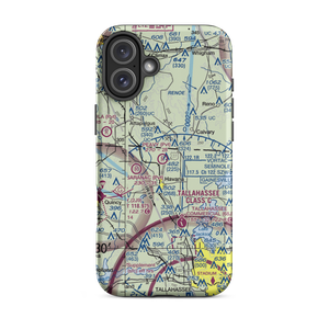 Peavy Farms Airport (76FD) VFR Sectional  Tough iPhone Case