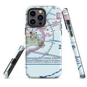 Pebbly Beach Seaplane Base (L11) VFR Sectional  Tough iPhone Case