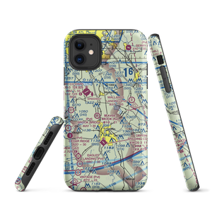 Pecan Patch Airstrip (0GE4) VFR Sectional  Tough iPhone Case