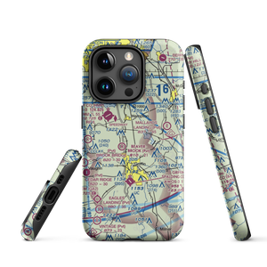 Pecan Patch Airstrip (0GE4) VFR Sectional  Tough iPhone Case