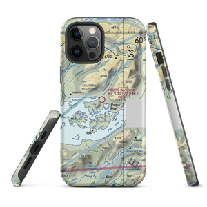 Pedro Bay Airport (4K0) VFR Sectional  Tough iPhone Case