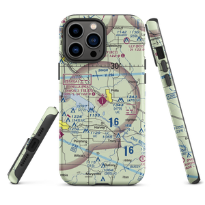 Pella Municipal Airport (PEA) VFR Sectional  Tough iPhone Case