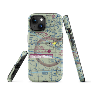 Pellar Farm Airport (28OK) VFR Sectional  Tough iPhone Case