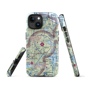 Pellston Regional Airport of Emmet County Airport (PLN) VFR Sectional  Tough iPhone Case