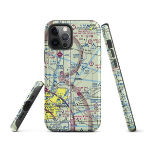 Pelz Port Airport (II11) VFR Sectional  Tough iPhone Case