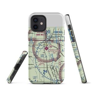 Pembina Municipal Airport (PMB) VFR Sectional  Tough iPhone Case