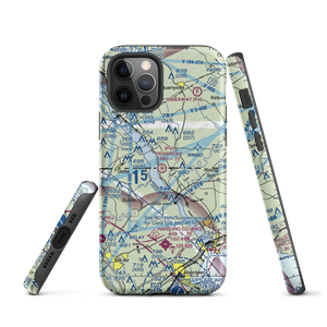 Pembroke Farm Airport (6MD4) VFR Sectional  Tough iPhone Case