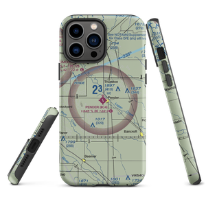 Pender Municipal Airport (0C4) VFR Sectional  Tough iPhone Case