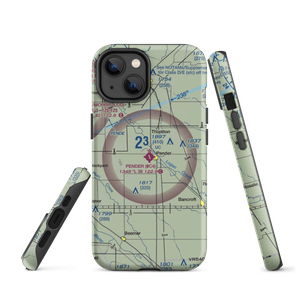 Pender Municipal Airport (0C4) VFR Sectional  Tough iPhone Case