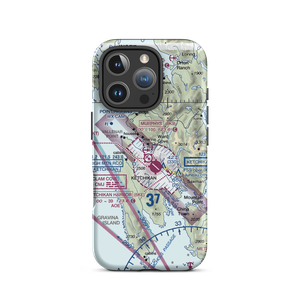 Peninsula Point Pullout Seaplane Base (9C0) VFR Sectional  Tough iPhone Case