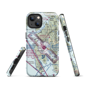 Peninsula Point Pullout Seaplane Base (9C0) VFR Sectional  Tough iPhone Case