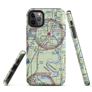 Penman Airport (3MO4) VFR Sectional  Tough iPhone Case