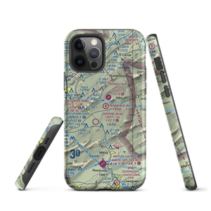 Pennfield Farm Airport (44PA) VFR Sectional  Tough iPhone Case