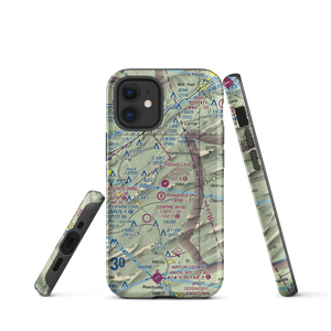 Penns Cave Airport (N74) VFR Sectional  Tough iPhone Case