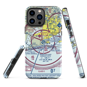 Pensacola Naval Air Station/Forrest Sherman Field (NPA) VFR Sectional  Tough iPhone Case