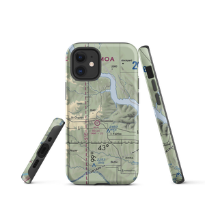 Pepper Port Airport (2SD2) VFR Sectional  Tough iPhone Case