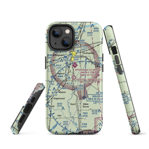 Percival Springs Airport (2T2) VFR Sectional  Tough iPhone Case