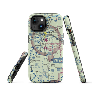 Percival Springs Airport (2T2) VFR Sectional  Tough iPhone Case