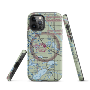 Perham Municipal Airport (16D) VFR Sectional  Tough iPhone Case