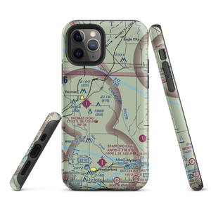 Perkins Airport (5OK8) VFR Sectional  Tough iPhone Case