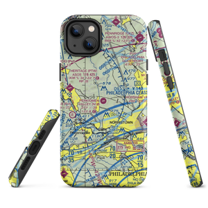 Perkiomen Valley Airport (N10) VFR Sectional  Tough iPhone Case