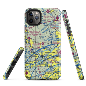Perkiomen Valley Airport (N10) VFR Sectional  Tough iPhone Case