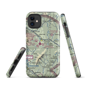 Perras Field (VT44) VFR Sectional  Tough iPhone Case