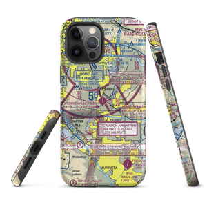 Perris Valley Airport (L65) VFR Sectional  Tough iPhone Case